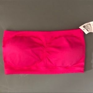 Hot pink bandeau